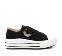 REFRESH - Zapatilla Mujer Negro - Calzado Cómodo y Versátil - Moda Casual - Modelo 17271907 (Talla 37)