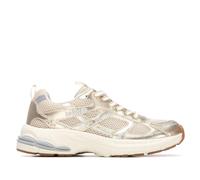 REFRESH - Zapatilla Mujer Oro - Calzado Cómodo y Versátil - Moda Casual - Modelo 17502101 (Talla 38)