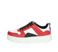 REFRESH - Zapatilla Mujer Rojo - Calzado Cómodo y Versátil - Moda Casual - Modelo 17161606 (Talla 38)
