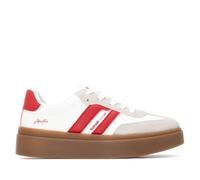 REFRESH - Zapatilla Mujer Rojo - Calzado Cómodo y Versátil - Moda Casual - Modelo 17305301 (Talla 36)