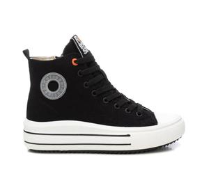 REFRESH - Zapatillas Abotinadas Mujer Negro - Calzado Cómodo y Versátil - Moda casual - Modelo 17272206 (Talla 41)