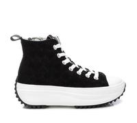 REFRESH - Zapatillas Abotinadas Mujer Negro - Calzado Cómodo y Versátil - Moda casual - Modelo 17275303 (Talla 38)