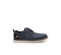 Refresh Zapato caballero con cordones y tirador trasero. Azul marino 42