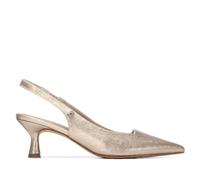 REFRESH - Zapato Mujer Oro - Calzado Cómodo y Versátil - Moda Casual - Modelo 17507203 (Talla 36)