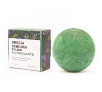 REFRESHING Gel de ducha sólido orgánico natural 85 gr - Enooso - Espuma de ducha artesanal orgánica 100% vegana - Made in Italy