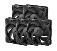 Refrigeración Aire Arctic PWM 120 mm Negro P12 Pro LN Pack 5 unidades