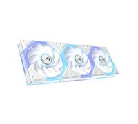 Refrigeración aire ASUS ROG 120mm ARGB Reverse Fan White Edition triple pack