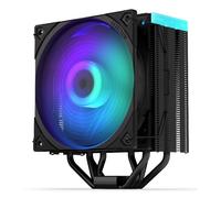 ENDORFY Fera 5 Black ARGB, CPU Cooler with fan 120 mm, Fluctus 120 mm ARGB PWM fan, including thermal paste, AM4 cooler, am5 cpu cooler, AM4, LGA1700, LGA1200, EY3A012