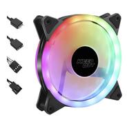 Refrigeración Aire KeepOut 120mm 1600 RPM XFC-120SR LED RGB Antivibración