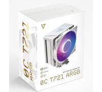 Refrigeración Aire Modecom Socket AM4 AM5 LGA 1200 120mm Volcano 0C T721 ARGB