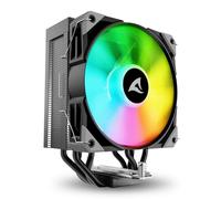 Refrigeración Aire Sharkoon Socket LGA1851 120mm A40 RGB Ventilador 4 Heatpipes RGB