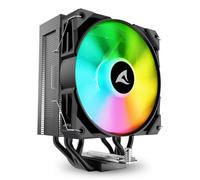 Refrigeración Aire Sharkoon Socket LGA1851 120mm A50 RGB 5 Heatpipes RGB PWM TDP 230W
