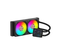 Refrigeracion Liquida Abysm Oceanic Tide 240 Black ArGB Dual Fan Intel AMD
