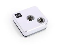 Refrigeración Líquida Alphacool Core 1 Bloque de Agua Blanco 72mm Compacto