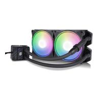 Refrigeración líquida Alphacool Eisbaer Pro Aurora 280mm 2 ventiladores RGB direccionable