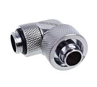 Refrigeración Líquida Alphacool Eiszapfen Hardtube 16/10 mm 90° Níquel Plata