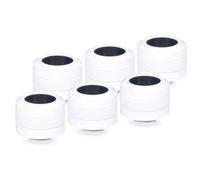 Refrigeración Líquida Alphacool Eiszapfen PRO 16mm HardTube Pack 6 Racores Blancos