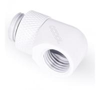 Refrigeración Líquida Alphacool L-Conector Giratorio G1/4 Blanco 90°