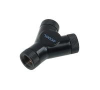 Refrigeración líquida Alphacool Racor latón negro 18 mm 46 mm