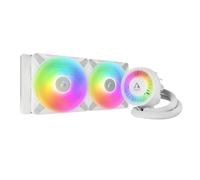 Refrigeración líquida ARCTIC Liquid Freezer III 280 A-RGB 2x140mm Blanco PWM Multisocket