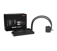 be quiet! Silent Loop 3 240mm refrigerador con agua, 2 ventiladores Silent Wings 4 120 mm PWM high-speed, un funcionamiento prácticamente inaudible, rendimiento de refrigeración increíblemente alto