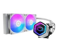 Refrigeración Líquida Cooler Master MasterLiquid 240 Core II White 240mm 2 Ventiladores LED RGB