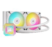 refrigeracion liquida corsair icue h100i elite capellix xt 240mm blanco