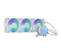 Fractal Design Radius 360 RGB, White -Refrigeración líquida AIO | Refrigeración líquida AIO para CPU con ventiladores Dynamic 3 y un potente rendimiento de refrigeración.