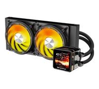 Refrigeración Líquida Darkflash DE240 240mm 2 Ventiladores ARGB Pantalla IPS