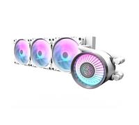 Refrigeración Líquida darkFlash NEBULA DN360 360mm 3 Ventiladores ARGB Blanco