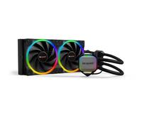 be quiet! Pure Loop 2 FX 280mm, refrigeración por agua todo en uno, 2 ventiladores Light Wings 140mm PWM de alta velocidad, 20 LEDs ARGB, bloque de refrigeración iluminado, hub ARGB PWM