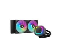 Refrigeración Líquida DeepCool LE240 V2 240mm 2 Ventiladores LED RGB Negro