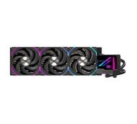 Einarex Refrigeración líquida Vertex 360 RGB Radiador 360 mm 3 ventiladores RGB Espejo infinito Negro