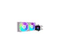 Refrigeración líquida Hiditec LQ240 240mm ARGB PWM 2 Ventiladores Blanco AIO