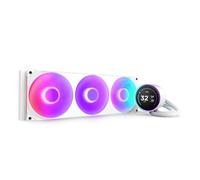 Refrigeración Líquida NZXT Kraken Elite 420 RGB V2 Pantalla IPS 3x140mm Blanco