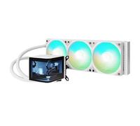 TRYX PANORAMA 360 ARGB AiO Wasserk?hlung 3D-AMOLED-Display - 360 mm wei? (L-P360A-AS3M-G1W)