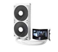Refrigeración Líquida Tryx Panorama 240 240mm 2 Ventiladores AMOLED Blanco