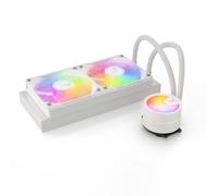 Refrigeración Líquida Valkyrie A240 240mm 2 Ventiladores ARGB Blanca