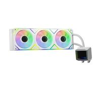 Refrigeración Líquida XPG Levante II 360mm 3 Ventiladores ARGB Bomba Doble Cámara Blanco