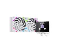 Refrigeración líquida xyz HYDROTEMP 240 mm Vortex PRO 2 ventiladores A-RGB ultra silenciosa