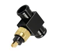 Refrigeración Motocicleta Universal 22mm Interruptor Temperatura Ventilador Radiador Para 125-650CC Para XR Para CR Para CRF Para 125-450CC Para YZ Para YZF(Black)