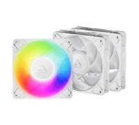 Refrigeración por aire Arctic Socket universal 120mm P12 Pro A-RGB pack 3 blanco LED ARGB