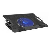 Refrigeración por aire Natec DIPPER 2 17.3" 18cm USB LED Azul 650RPM 24CFM Negro