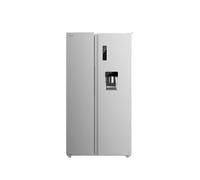 Refrigerador Americano de Acero Inoxidable 559L nergética, Tecnología No Frost y Ahorro de Recursos de Cecotec