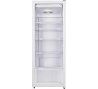 Refrigerador Bomann® con puerta de cristal - Clase energética C - 143 cm - Refrigerador de bebidas 2-12 °C - MultiAirflow - 5 estantes de rejilla - - 236 L - Enfriador de botellas - KSG 7292 Blanco