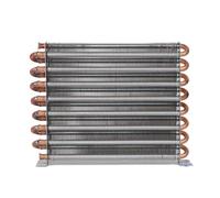 Refrigerador Condensador Refrigerado por Agua Refrigerado por Aire Radiador de Tubo de Cobre Congelador, Evaporador Universal Hecho en Casa Pequeño(A)