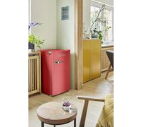 Refrigerador Congelador Independiente Retro Rico 83 Cm 92 Litros Rojo Respekta
