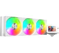 Mars Gaming ML-VISION360 Refrigeración Líquida AiO TDP 600W 3 Ventiladores ARGB Pantalla LCD Blanco