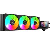 Refrigerador de agua MLVISION360 CPU de 120 mm ARGB con pantalla (negro) - MARS-GAMING