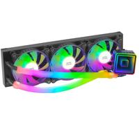 Mars Gaming ML-ULTRA360, Refrigeración Líquida CPU, TDP 650W, Espejo Infinito, 3 Ventiladores Silenciosos FDB ARGB, Tubos ARGB, Multisocket Universal, Negro